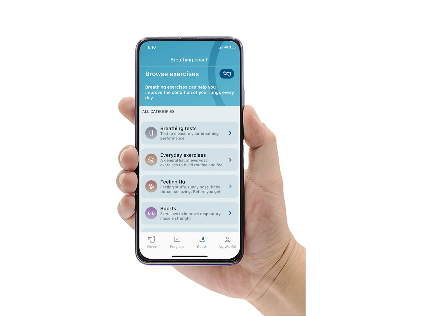 WellO2 MyBreath™ Smart Mouthpiece Gen 2.0