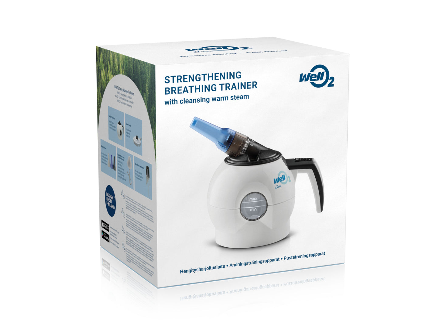 WellO2 Steam Breathing Trainer