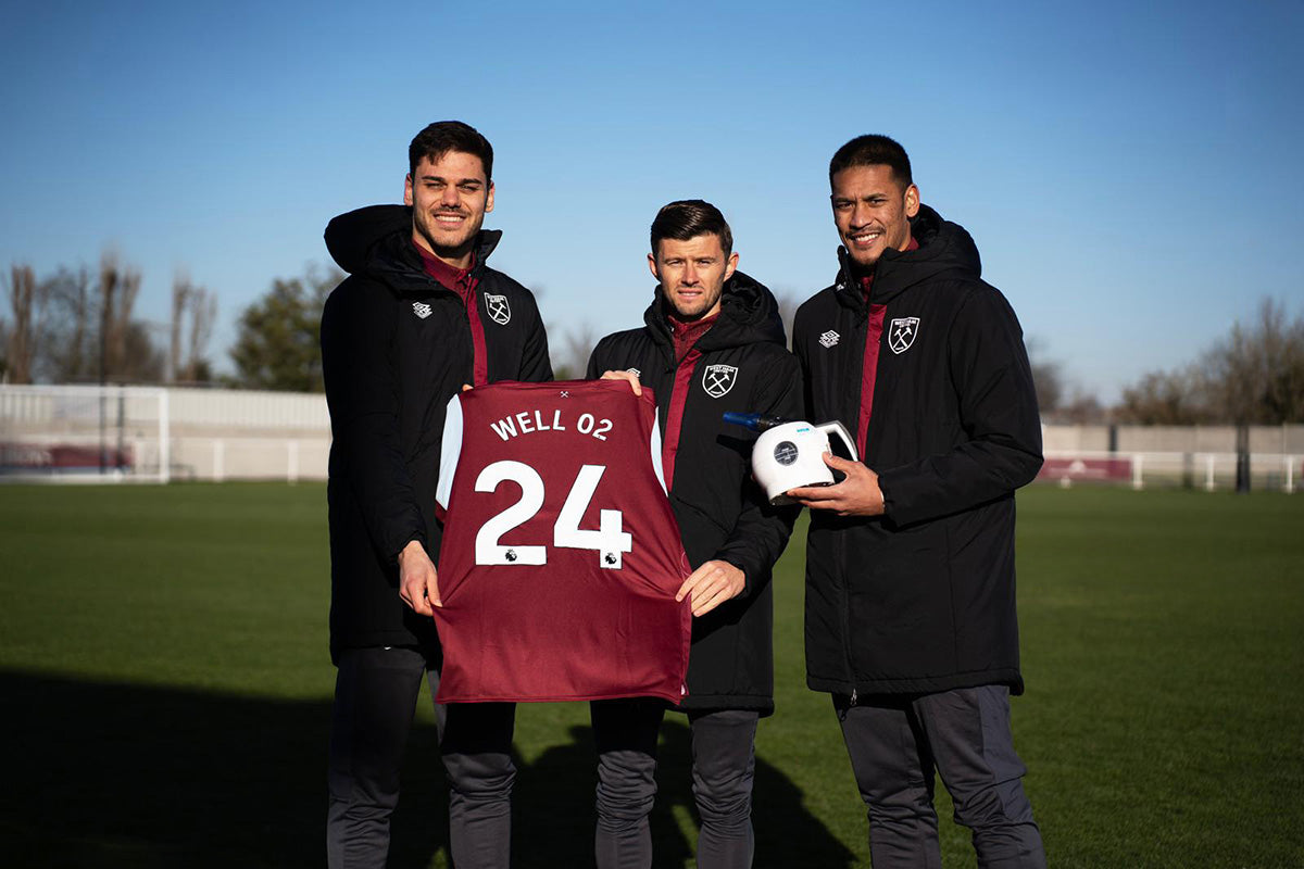 West Ham United with WellO2