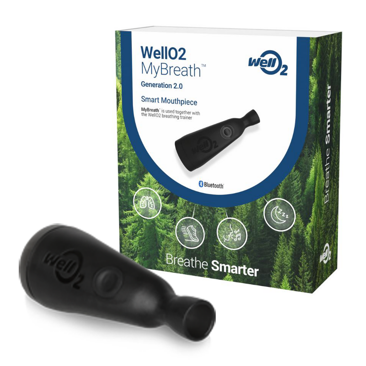 WellO2 MyBreath™ Smart Mouthpiece Gen 2.0